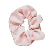 Elastic Satin Strasuri Roz